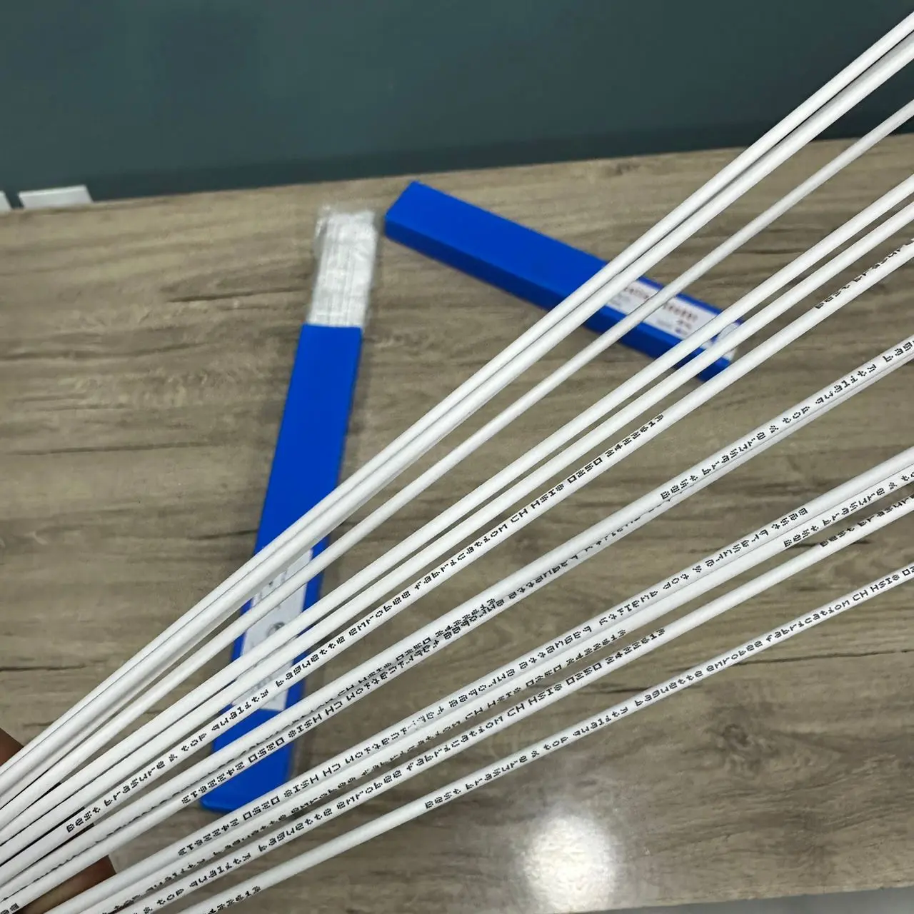 BAGUETTE ARGENT 20 Pourcent ENROBEE DE SOUDURE CH HSI8 0250 MADE IN FRANCE (Bleu)